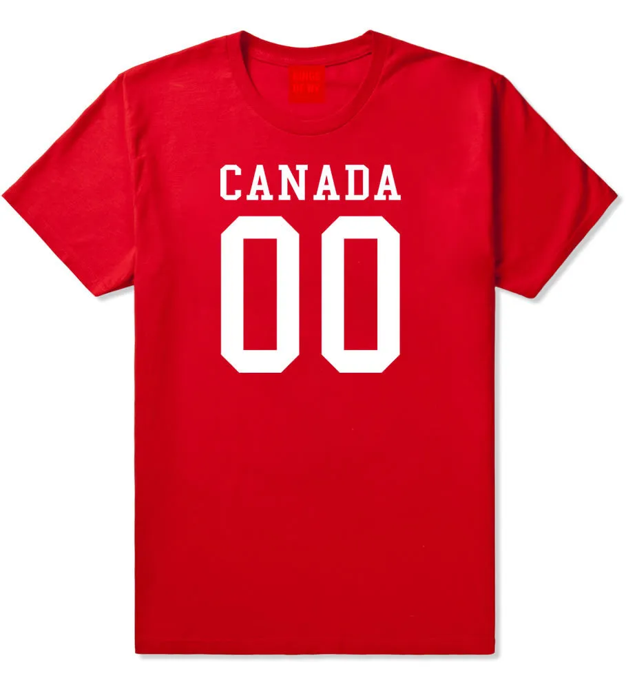 Canada Team 00 Jersey T-Shirt