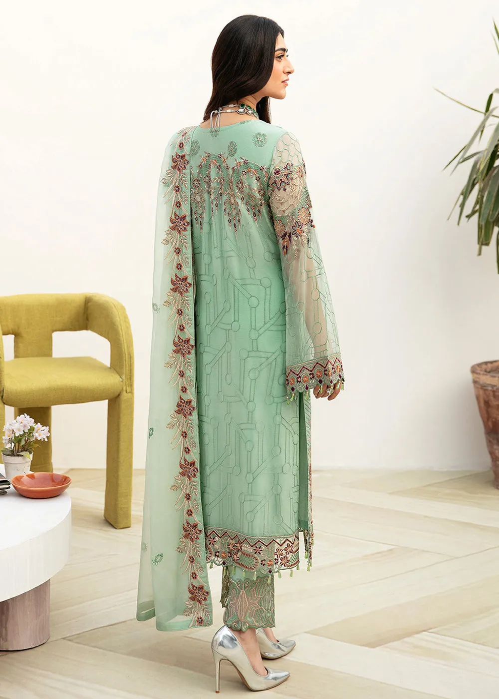 Chevron Chiffon Collection Volume 8 by Ramsha | A-804