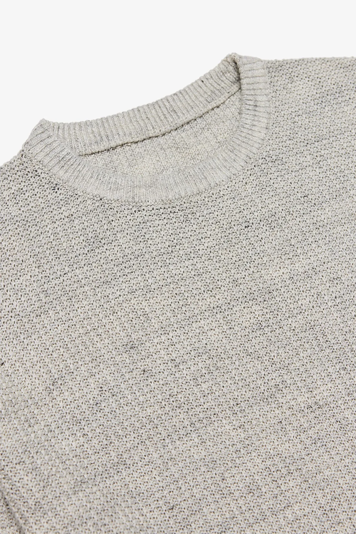 Clive - Light Grey Knitwear