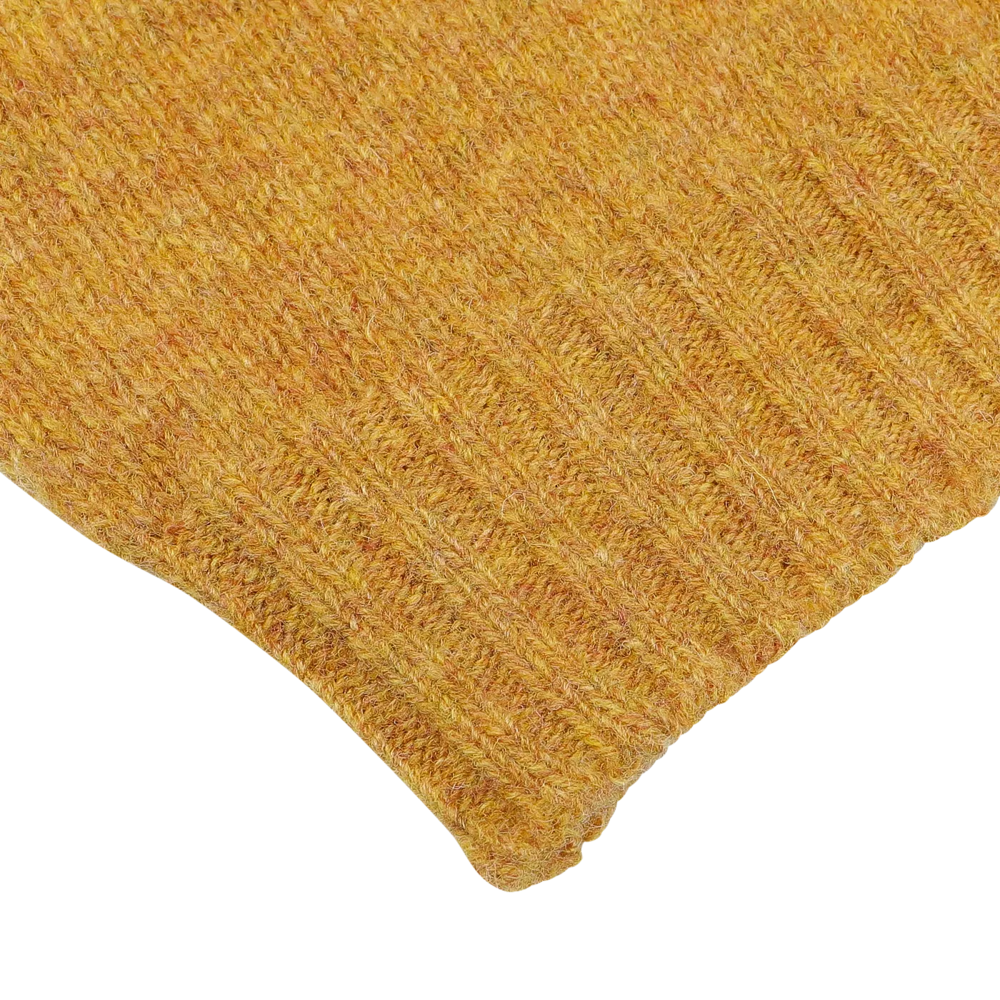 Cumin Brushed Shetland Lambswool Crew Neck