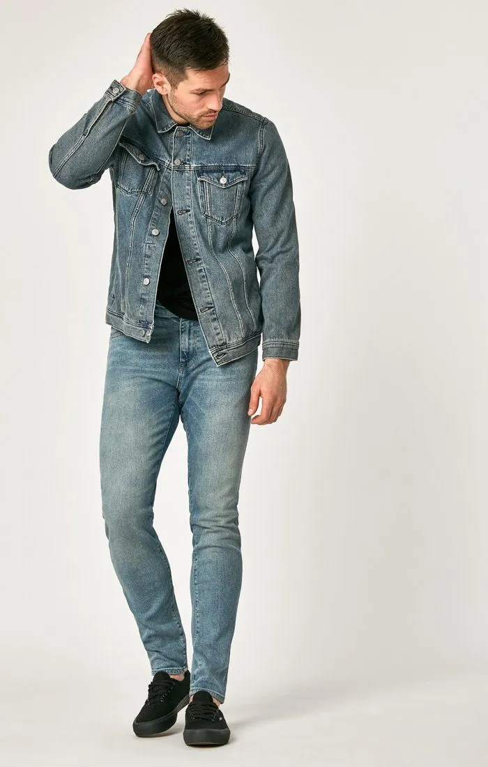 DRAKE JACKET IN MID INDIGO VINTAGE