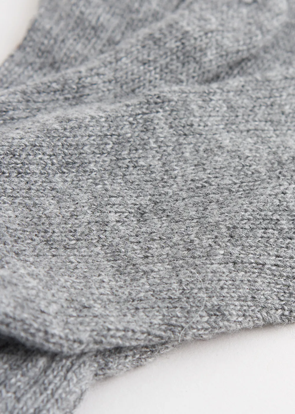 GINA CASHMERE MIX GLOVES - GREY