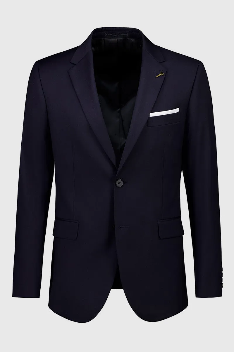 JOE BLACK FJF032 DARK NAVY SERGEANT SUIT JACKET