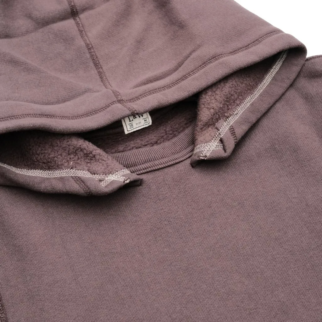 Loop & Weft Super Fluffy Knit After Hood Sweatshirt (Black)