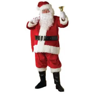 Mens New Regency Plush Santa Suit