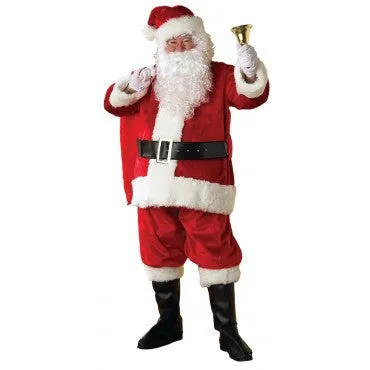 Mens New Regency Plush Santa Suit