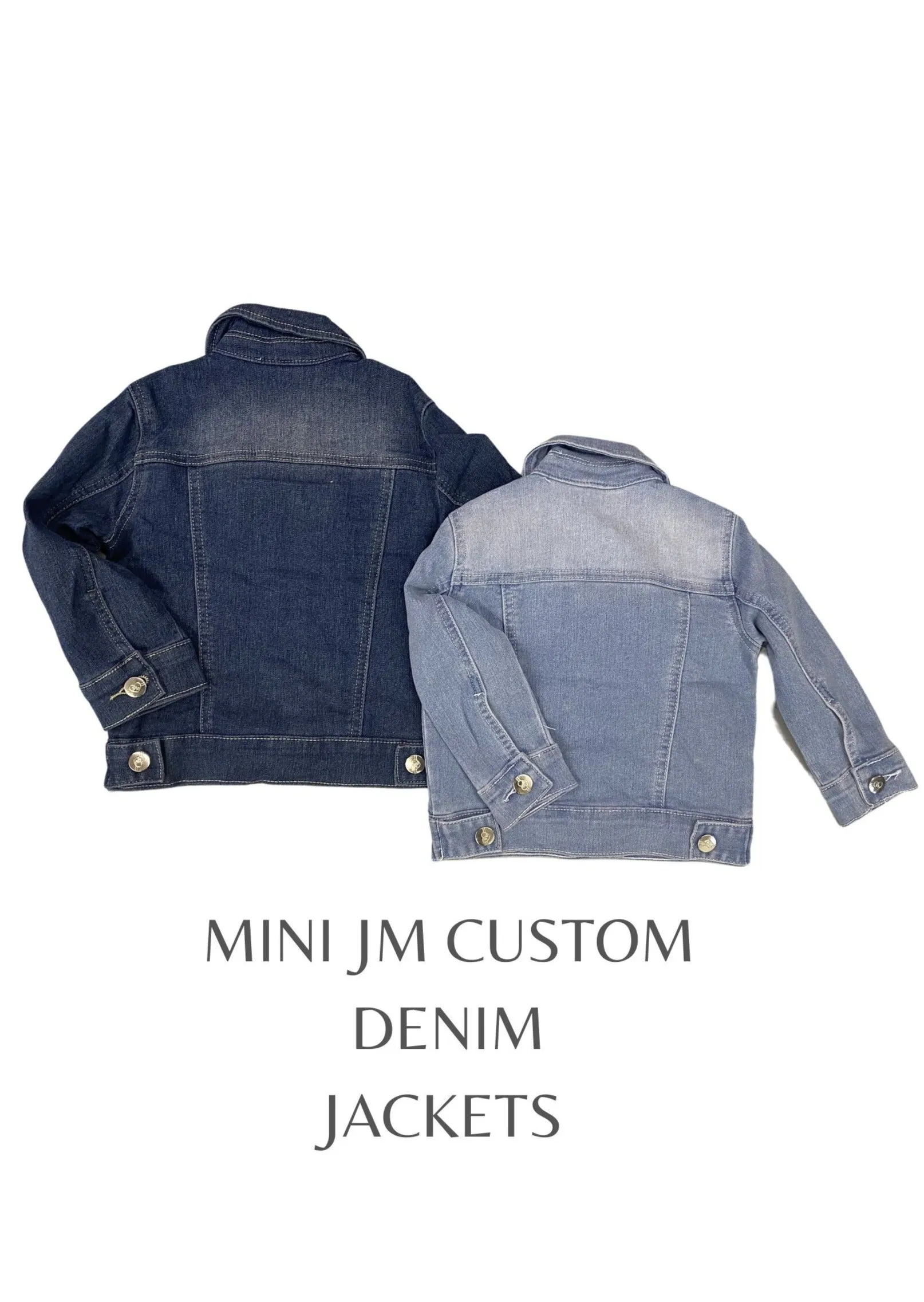 MINI KIDS JM CUSTOM DENIM JACKET
