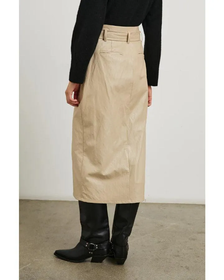 Rails Edem Faux Crinkle Leather Skirt