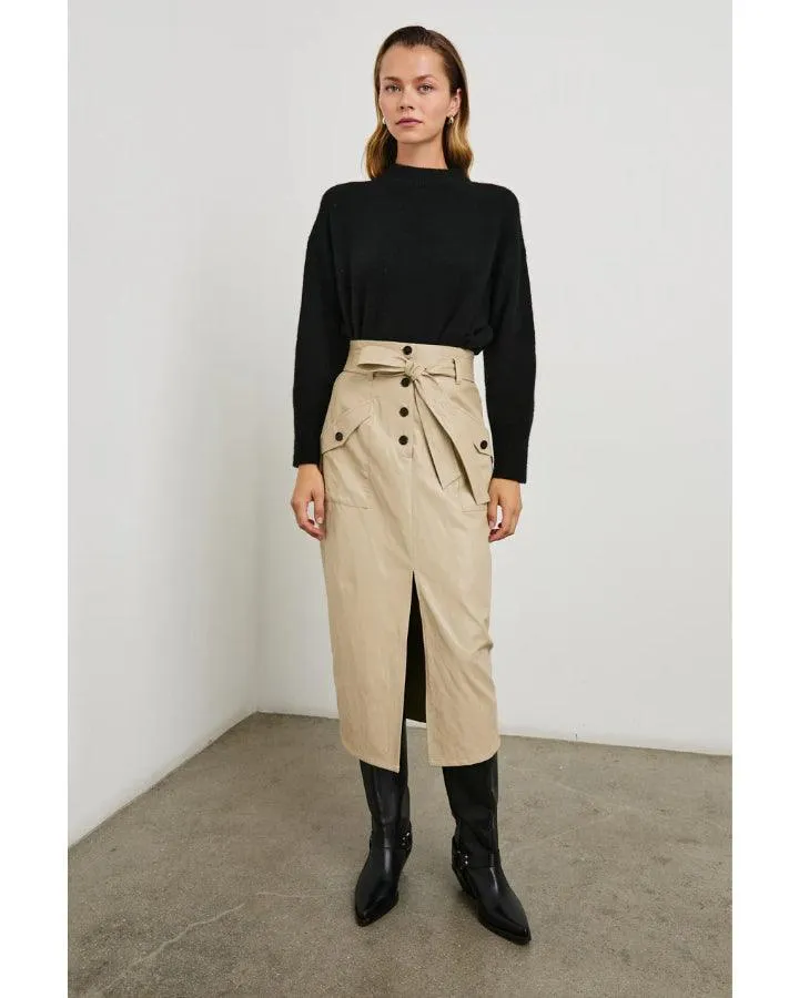 Rails Edem Faux Crinkle Leather Skirt