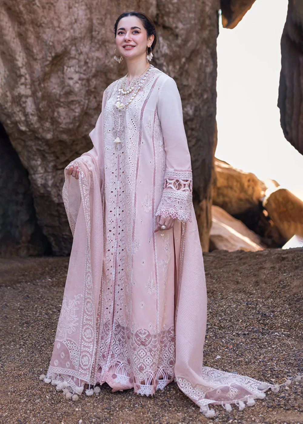 Sahil Kinare Luxury Lawn '24 by Qalamkar | FP-05 AALIYAH