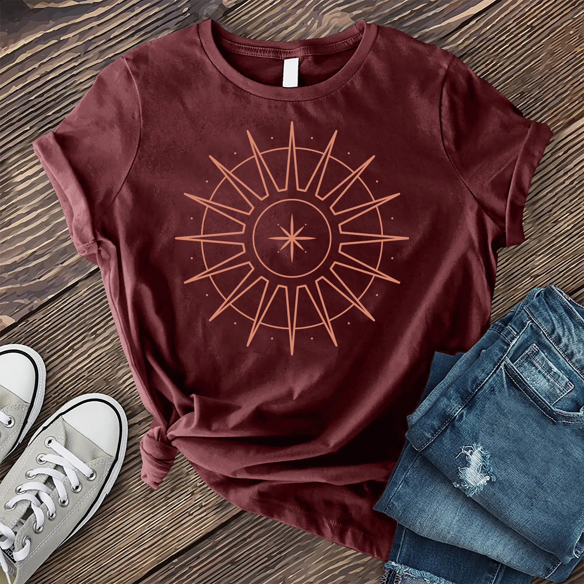 Simple Sun Star T-shirt