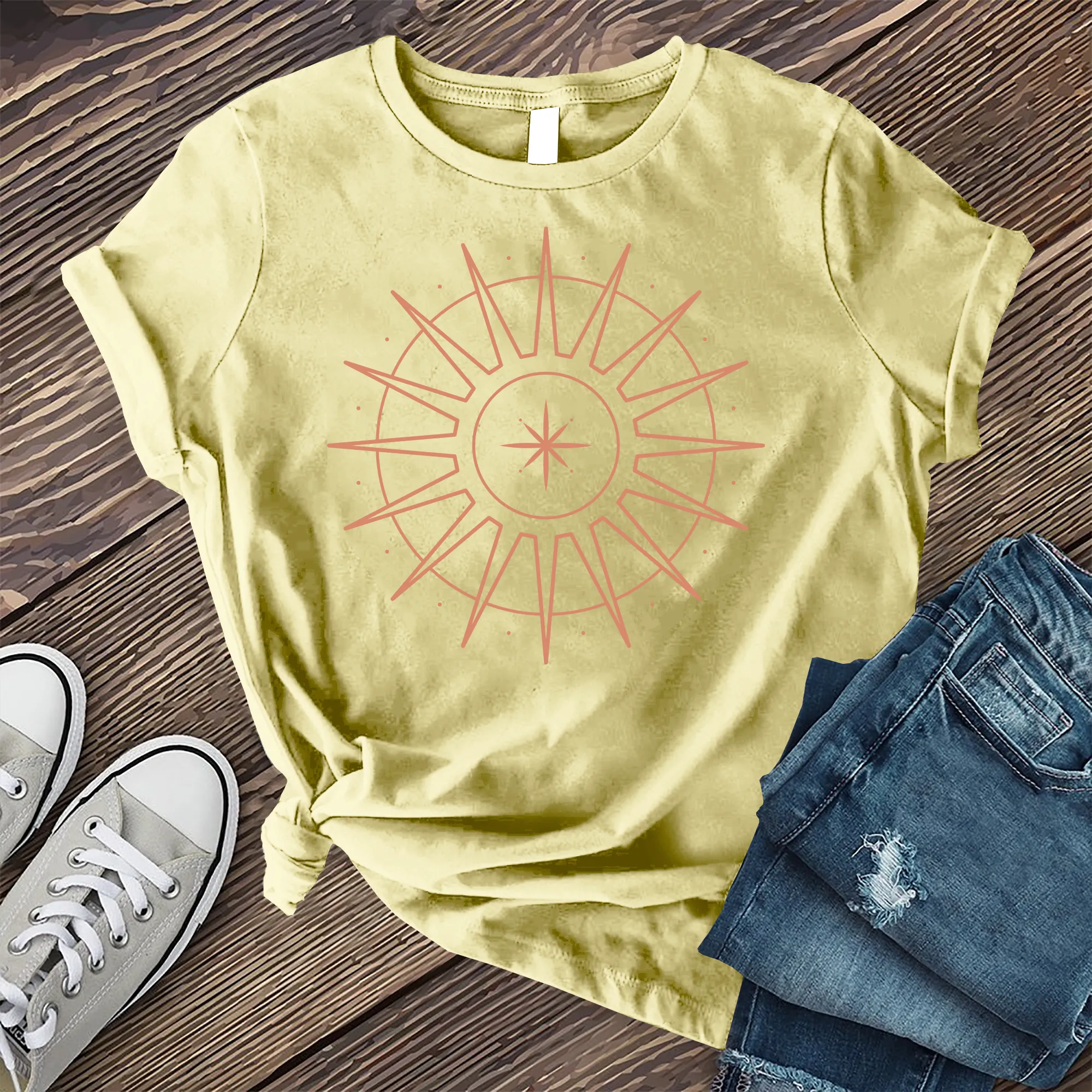 Simple Sun Star T-shirt