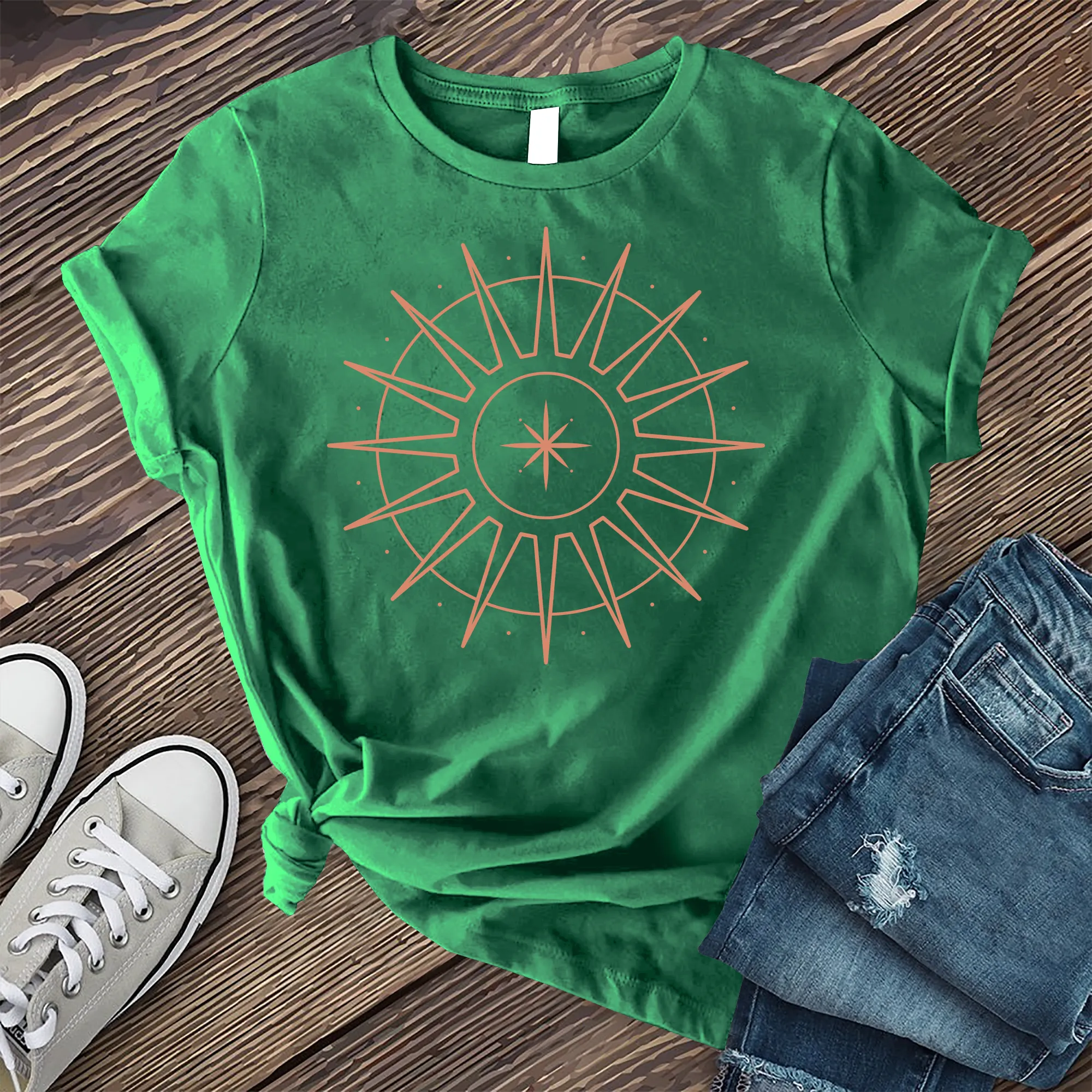 Simple Sun Star T-shirt