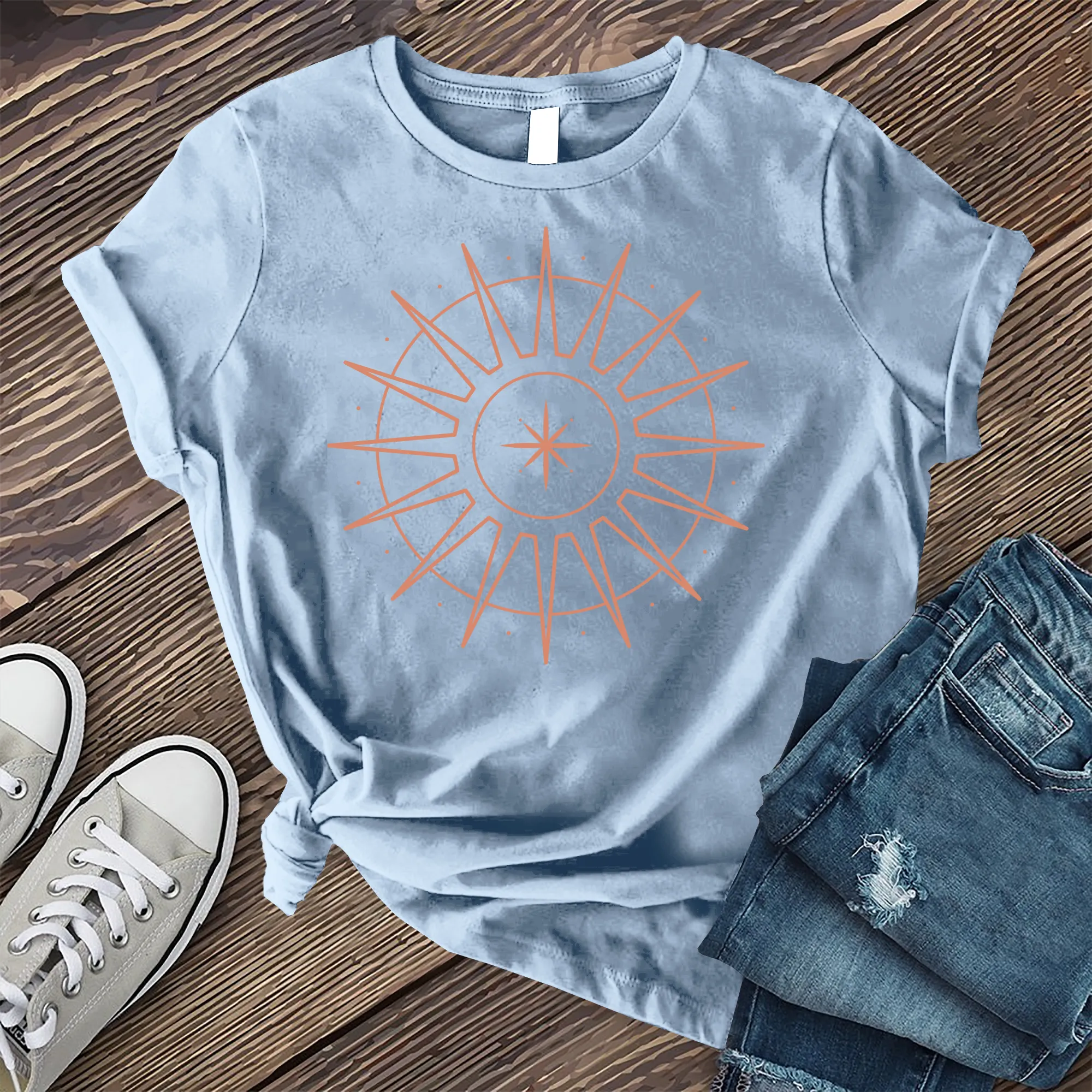Simple Sun Star T-shirt