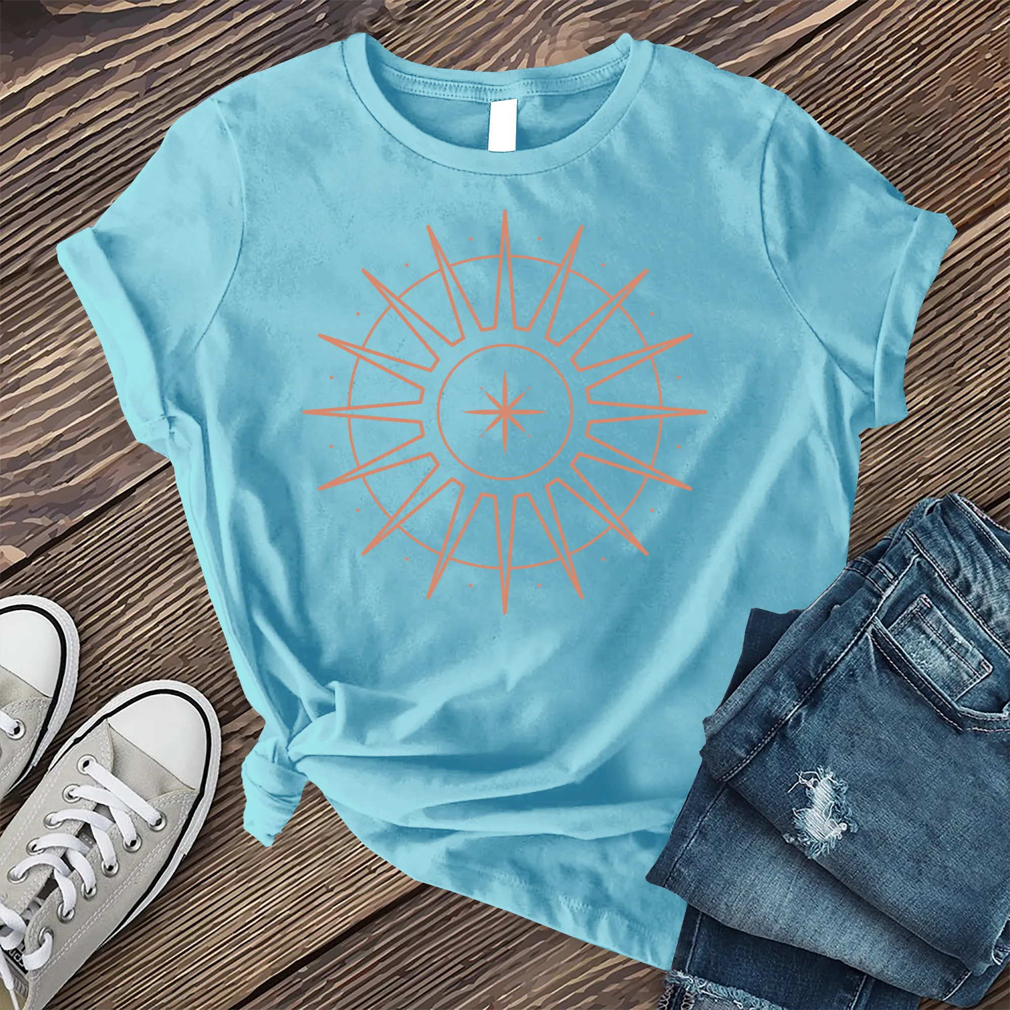 Simple Sun Star T-shirt