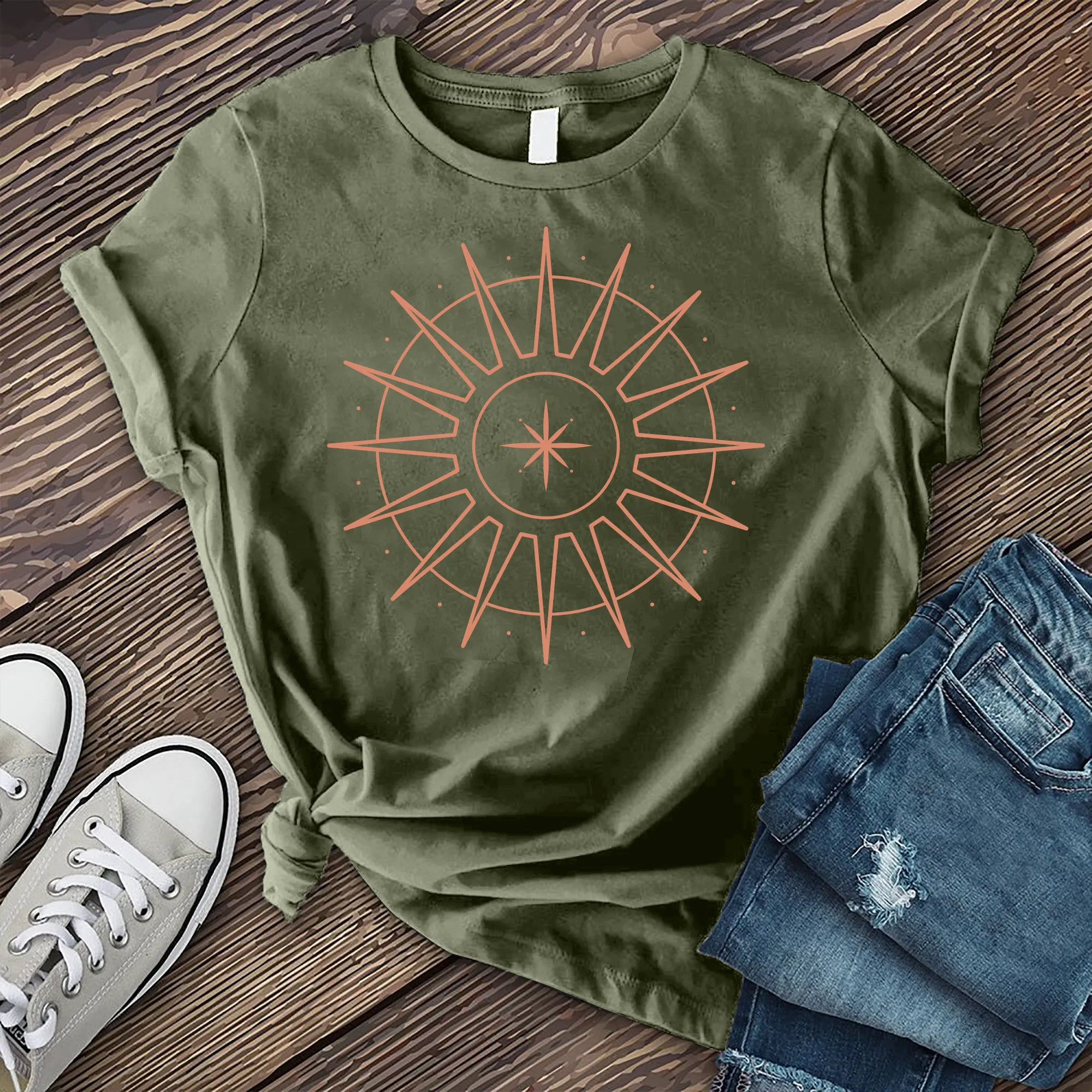 Simple Sun Star T-shirt