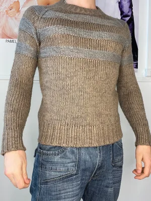 thick cozy long sleeve knitwear jumper