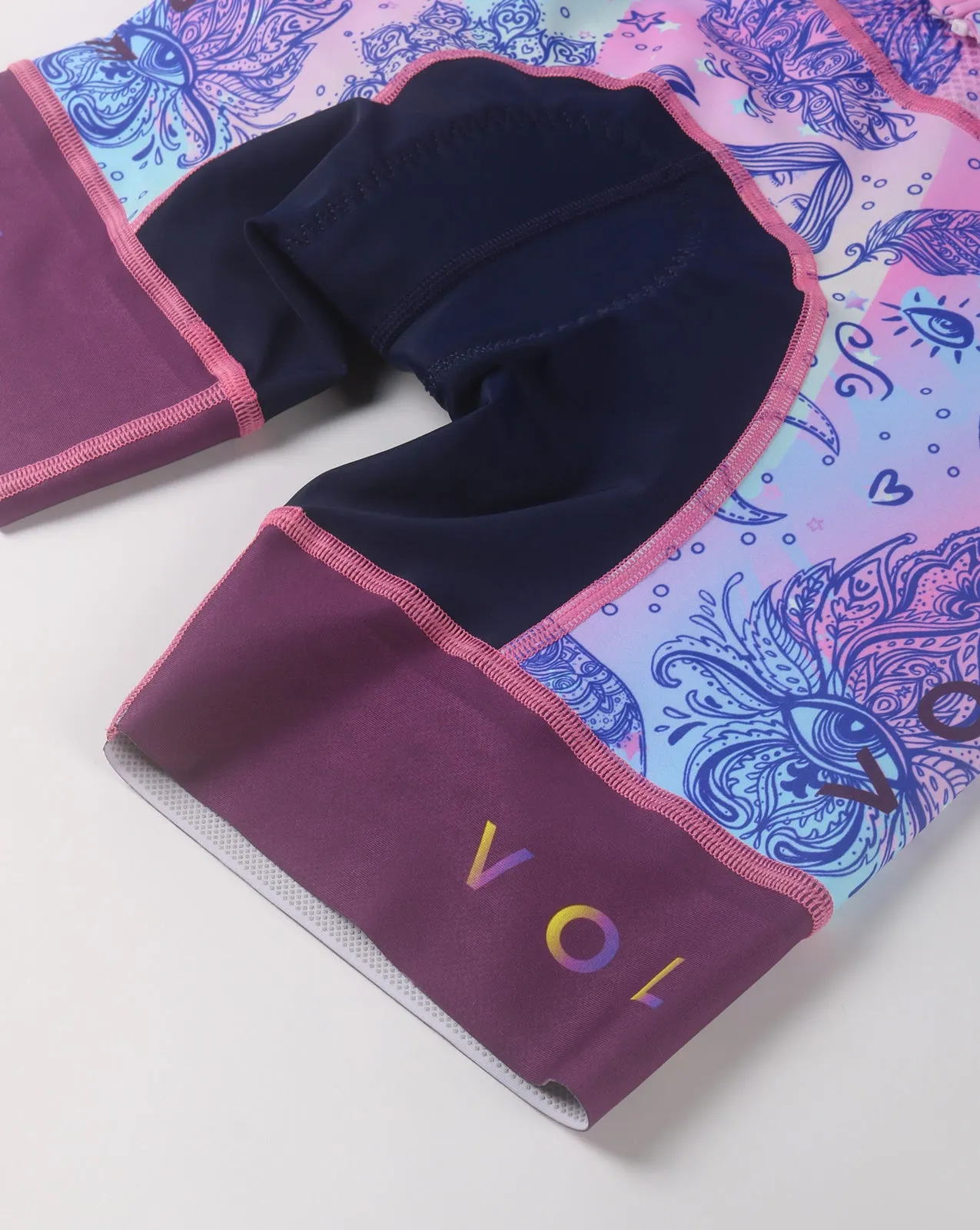 Volare Womens Hippie Sleeved Tri Suit