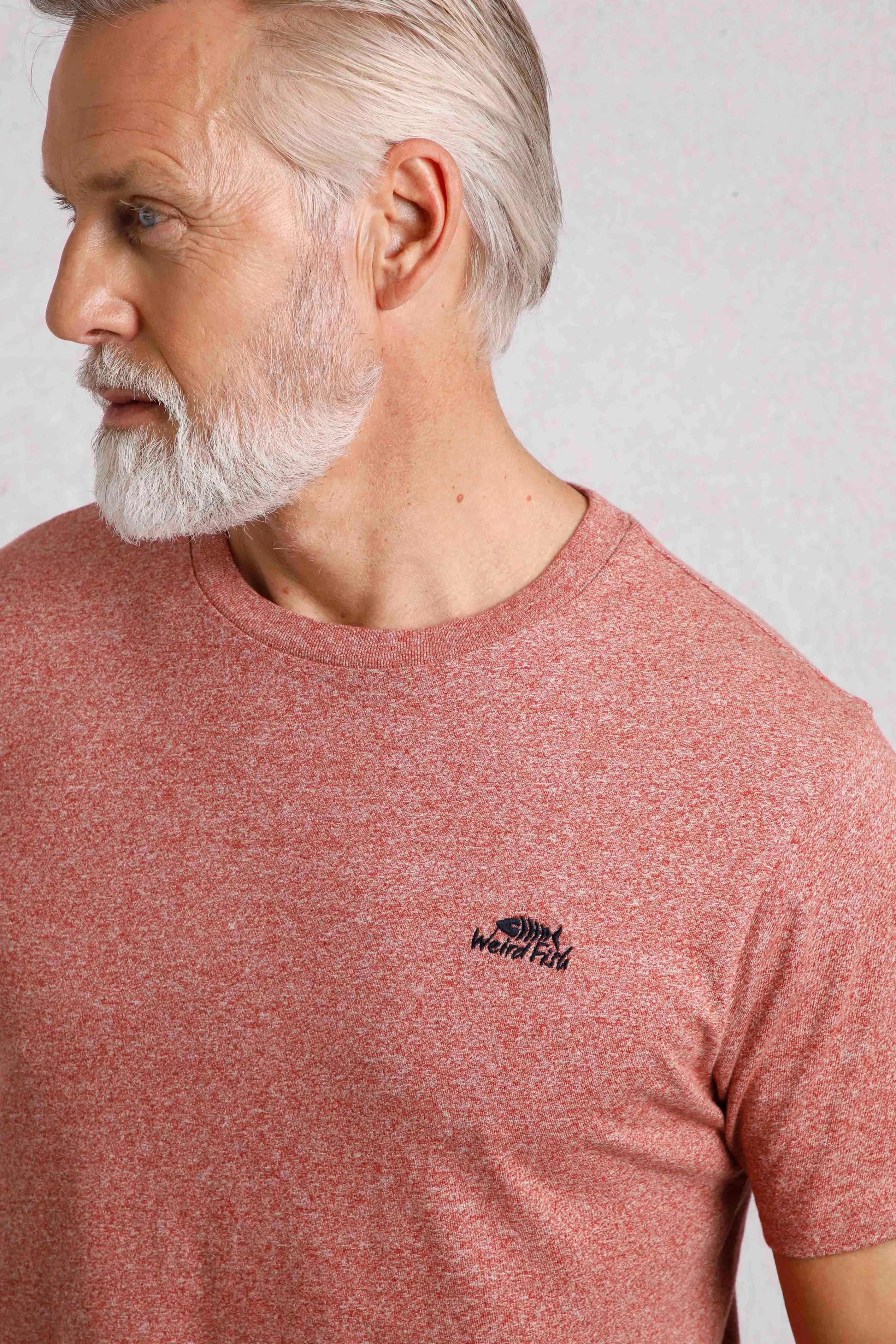 Weird Fish L Nut Fished Organic Branded T-Shirt