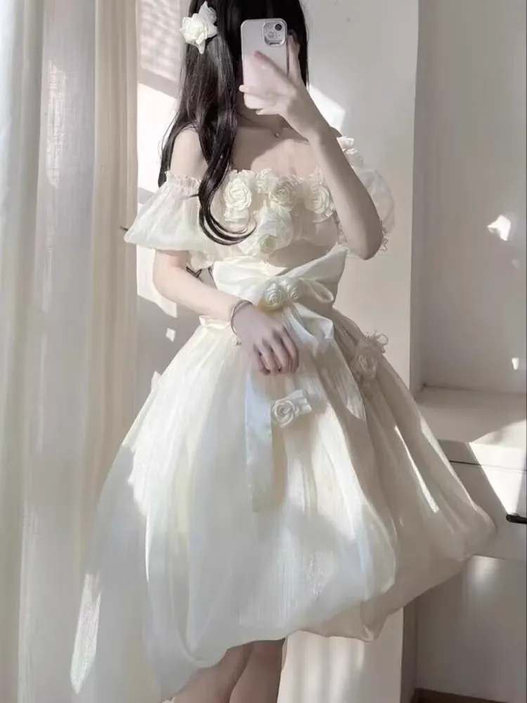 Wjczt A-line Birthday Dress  HOT1219